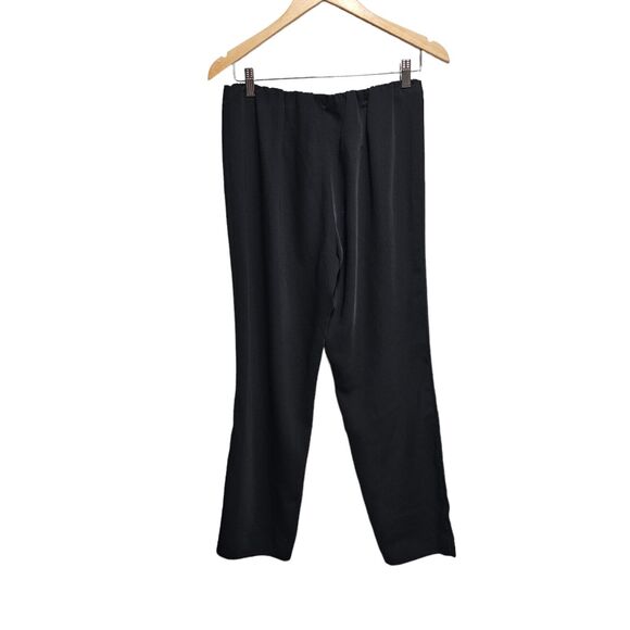 J. JILL Pants Slacks Pull On Lightweight Black Stretch Flat Front SMALL‎ - Picture 4 of 4